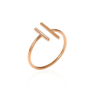 TWO LINES SIMPLE RING