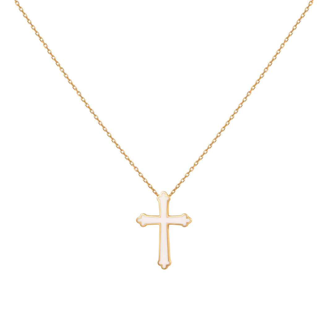 CROSS WHITE ENAMEL