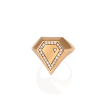 Carica l&#39;immagine nel visualizzatore di Gallery, TRIANGLE PINKY RING
