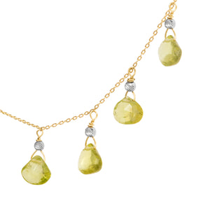 PERIDOT GYPSY DROPS